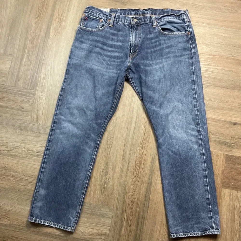 Vintage Polo Ralph Lauren Authentic Dungarees Straight Leg Jeans Mens 38x30 Blue